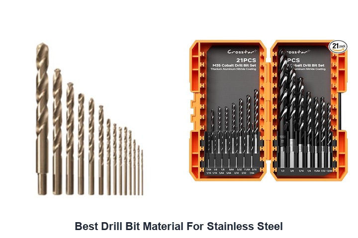 best drill bit material for stainless steel