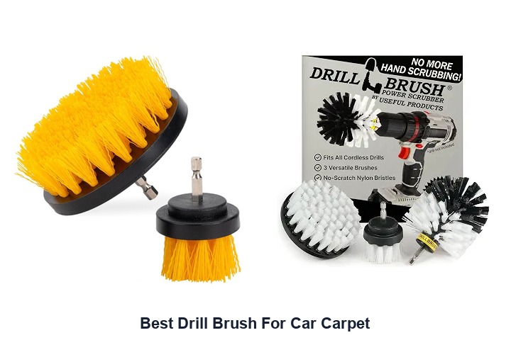 best drill brush for car carpet