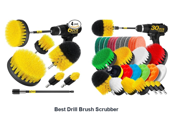 best drill brush scrubber