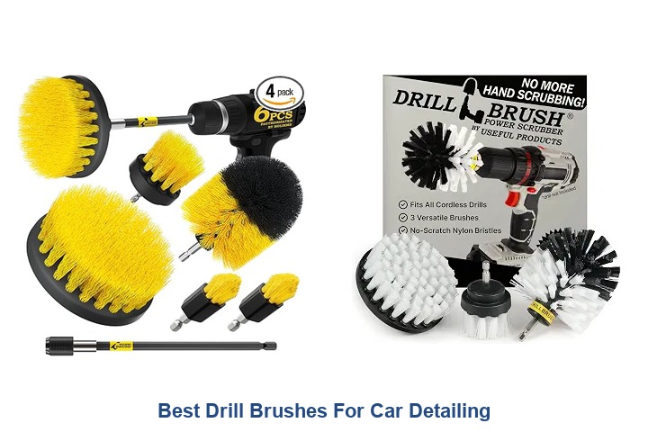 best drill brushes for car detailing