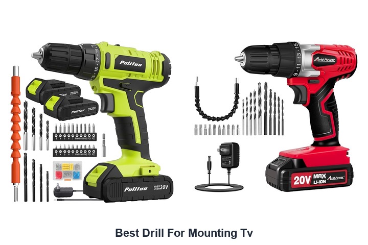best drill for mounting tv