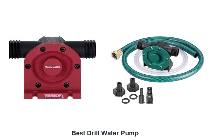 best drill water pump