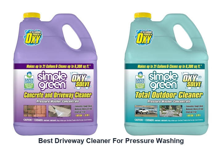 best driveway cleaner for pressure washing