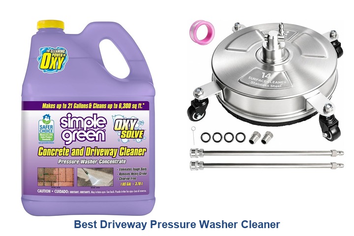 best driveway pressure washer cleaner
