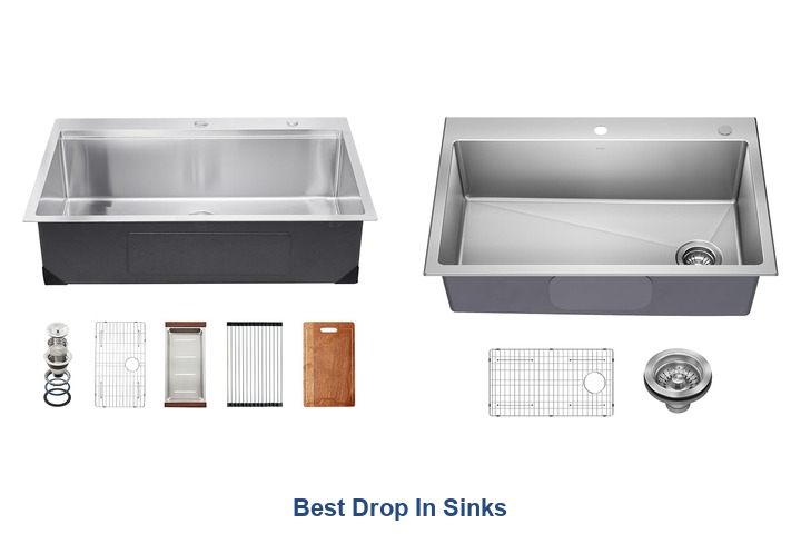 best drop in sinks