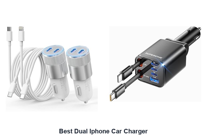 best dual iphone car charger