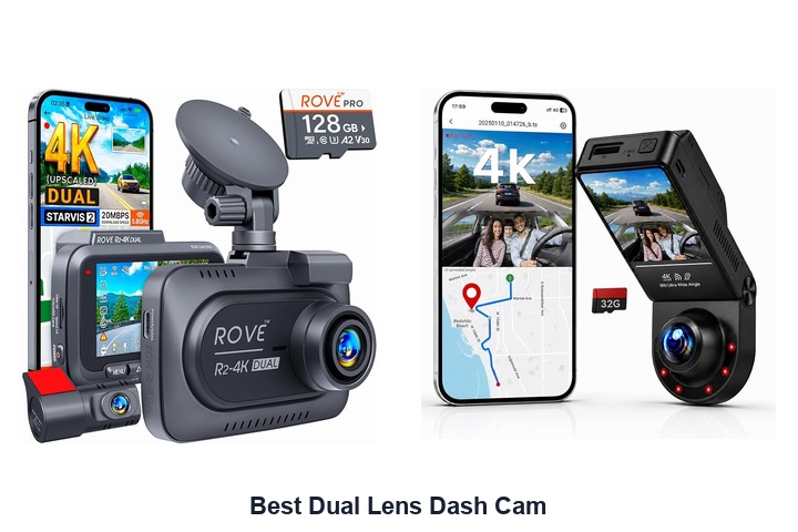 best dual lens dash cam