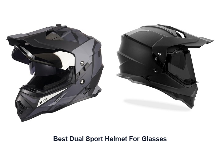 best dual sport helmet for glasses
