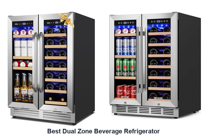 best dual zone beverage refrigerator