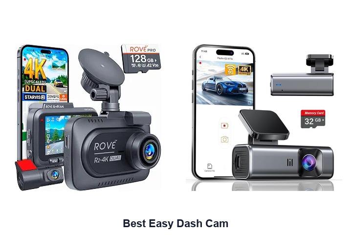 best easy dash cam