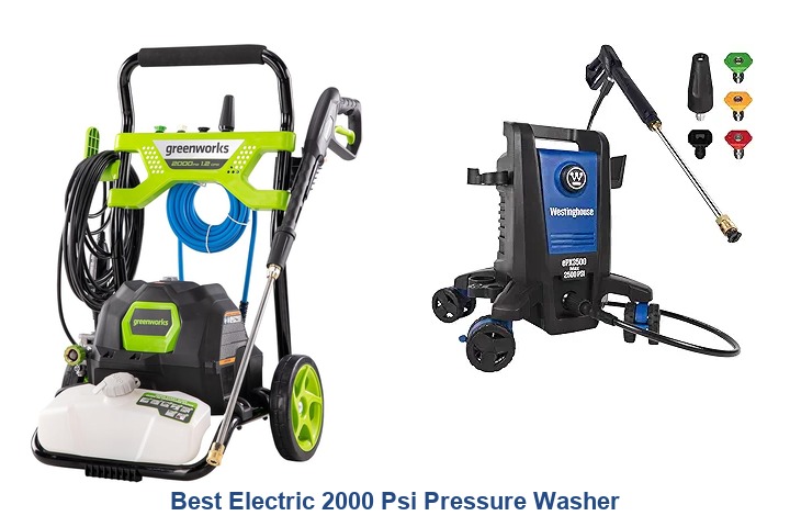 best electric 2000 psi pressure washer