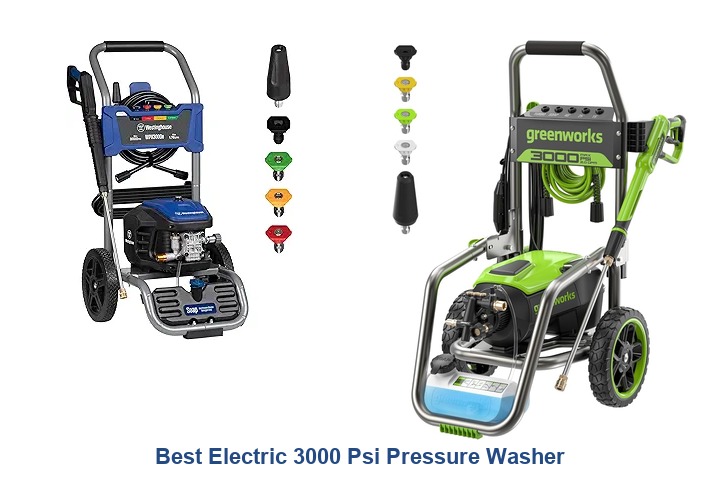 best electric 3000 psi pressure washer