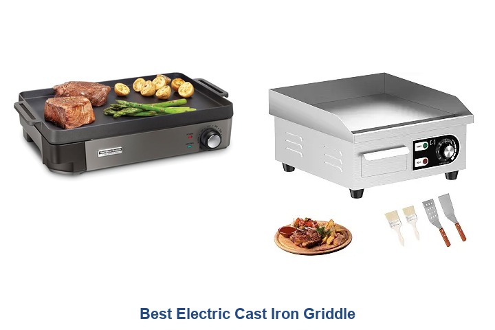best electric cast iron griddle​