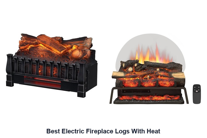 best electric fireplace logs with heat