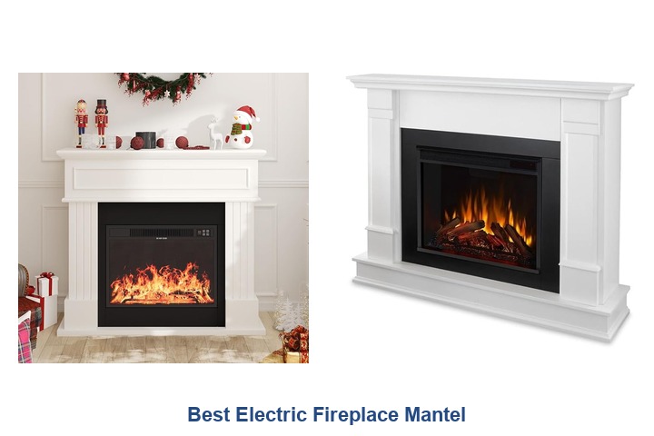 best electric fireplace mantel