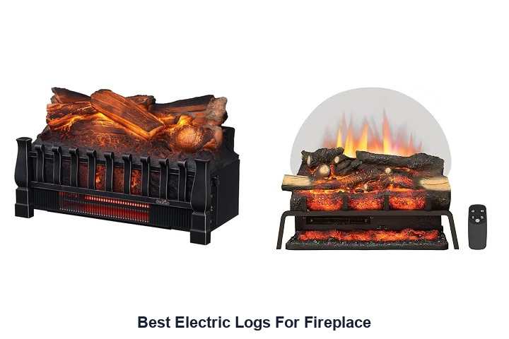 best electric logs for fireplace