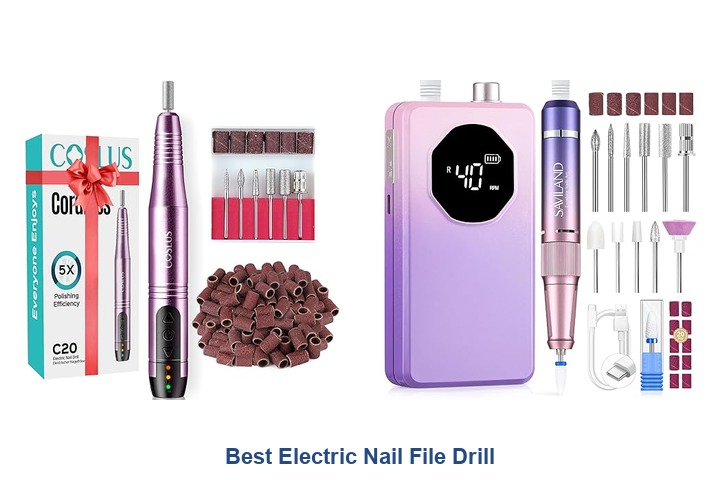 best electric nail file drill