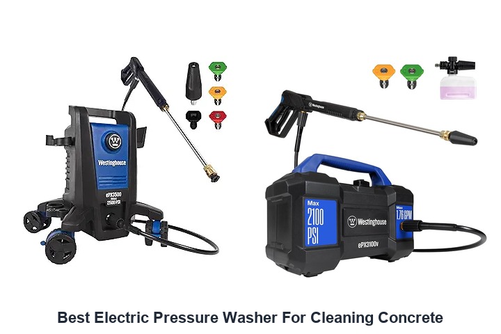 best electric pressure washer for cleaning concrete