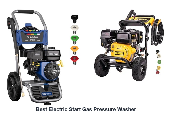 best electric start gas pressure washer
