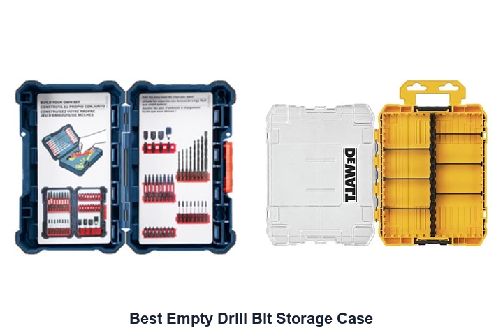 best empty drill bit storage case
