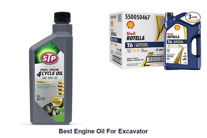 best engine oil for excavator