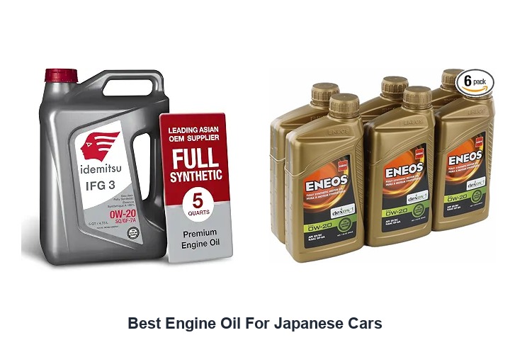 best engine oil for japanese cars