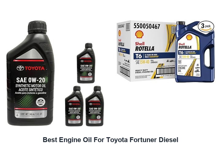 best engine oil for toyota fortuner diesel