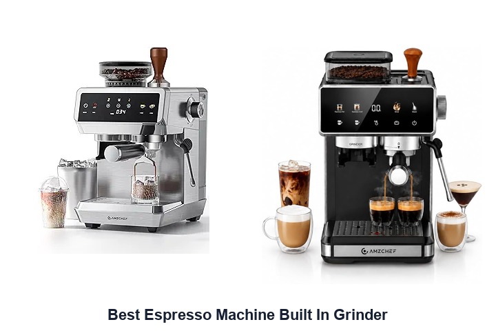 best espresso machine built in grinder
