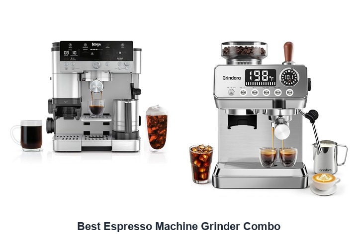 best espresso machine grinder combo