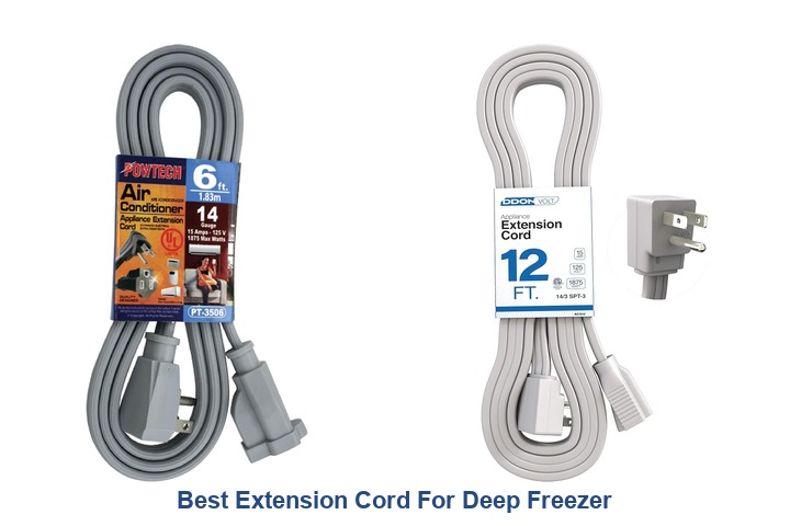 best extension cord for deep freezer