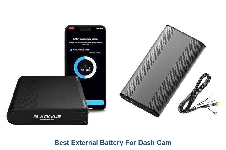 best external battery for dash cam
