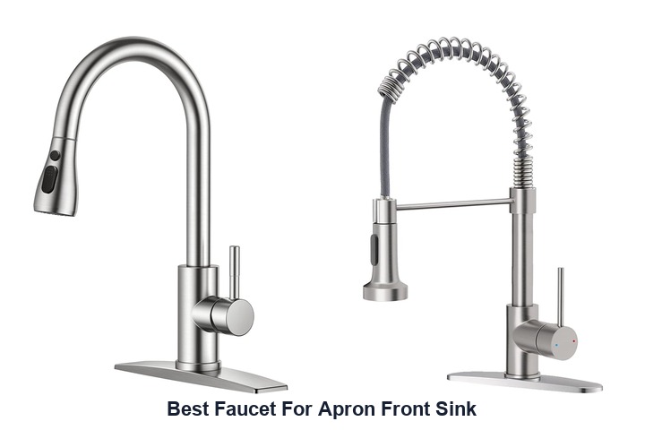best faucet for apron front sink
