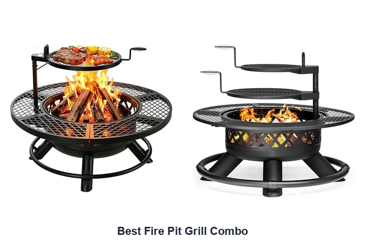 best fire pit grill combo