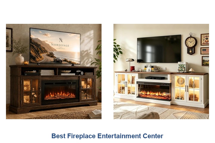 best fireplace entertainment center