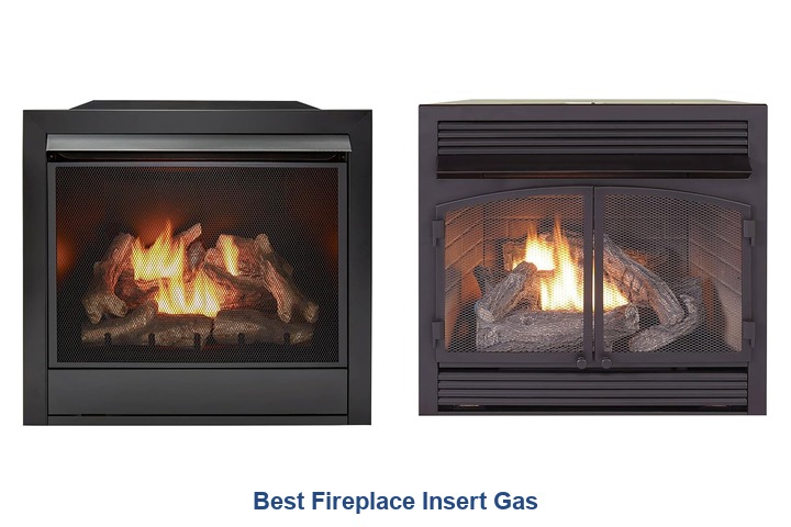 best fireplace insert gas