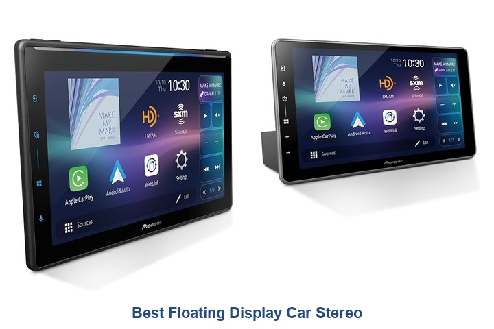 best floating display car stereo