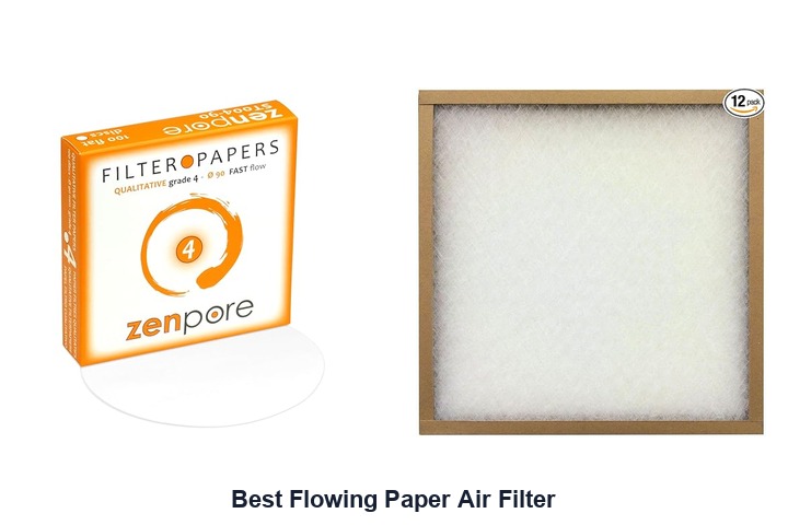 best flowing paper air filter