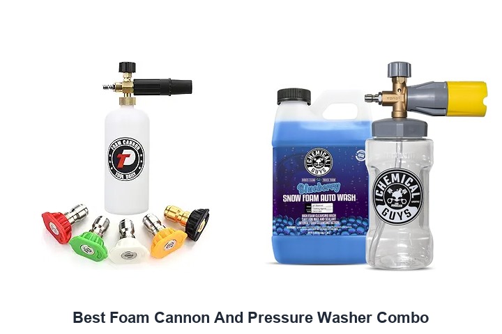best foam cannon and pressure washer combo