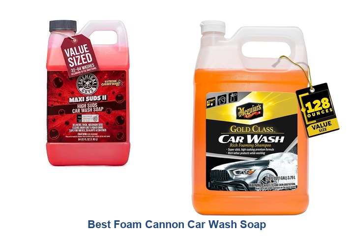 best foam cannon car wash soap