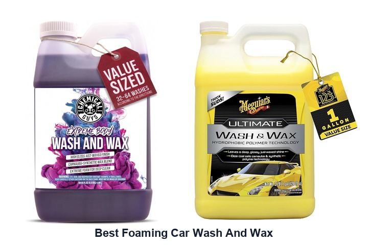 best foaming car wash and wax
