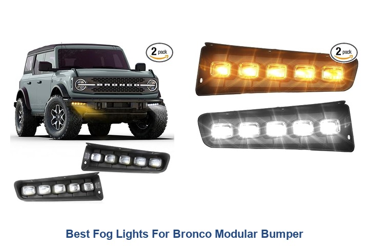 best fog lights for bronco modular bumper
