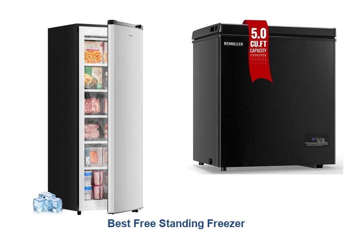 best free standing freezer