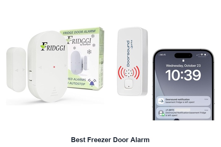 best freezer door alarm