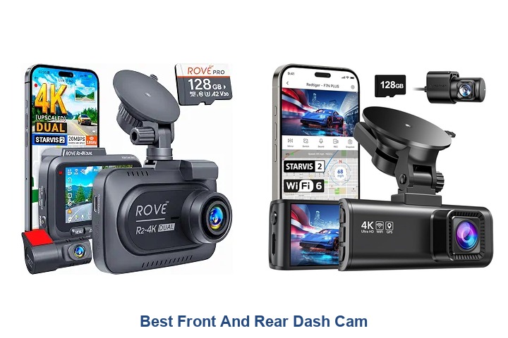 best front and rear dash cam