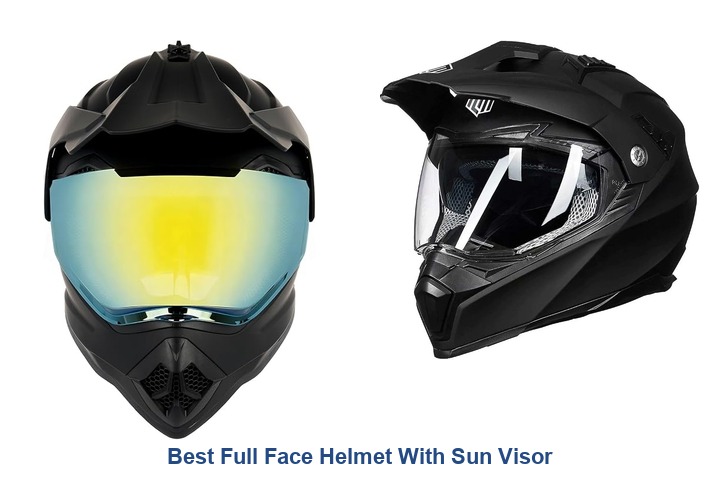 best full face helmet with sun visor