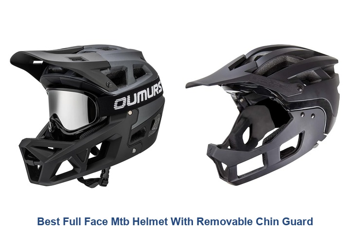 best full face mtb helmet with removable chin guard
