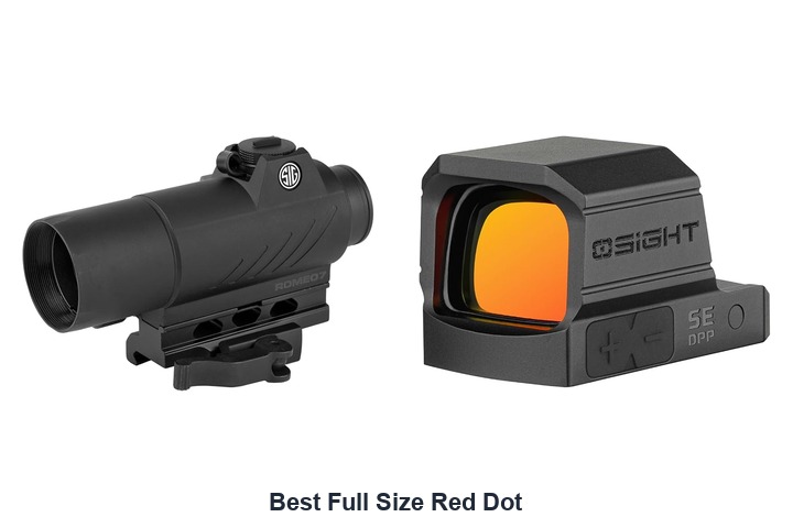 best full size red dot