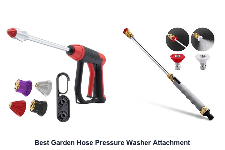 best garden hose pressure washer attachment