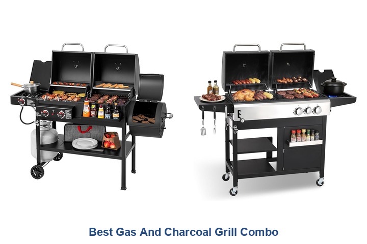 best gas and charcoal grill combo