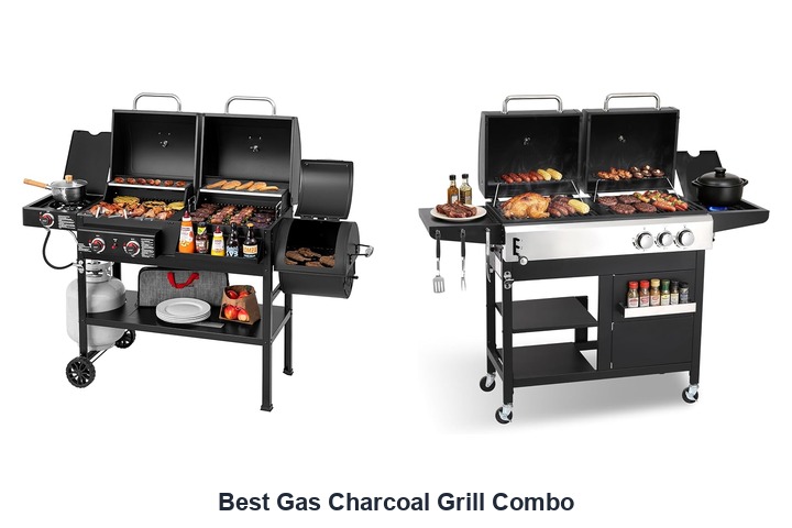 best gas charcoal grill combo
